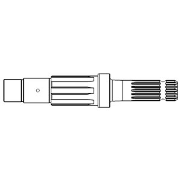 Aftermarket PTO Shaft - 1000 RPM Fits New Holland Fits Ford 5610 5900 7610 5110 6610 7710 68 D8NNB728BC - main